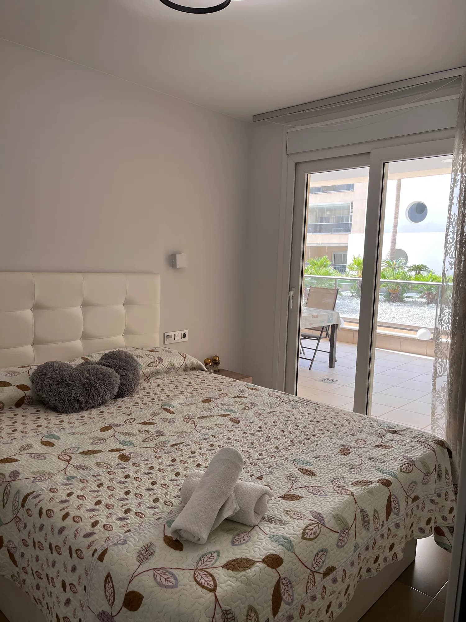 Dormitorio principal del apartamento SantaMarta2